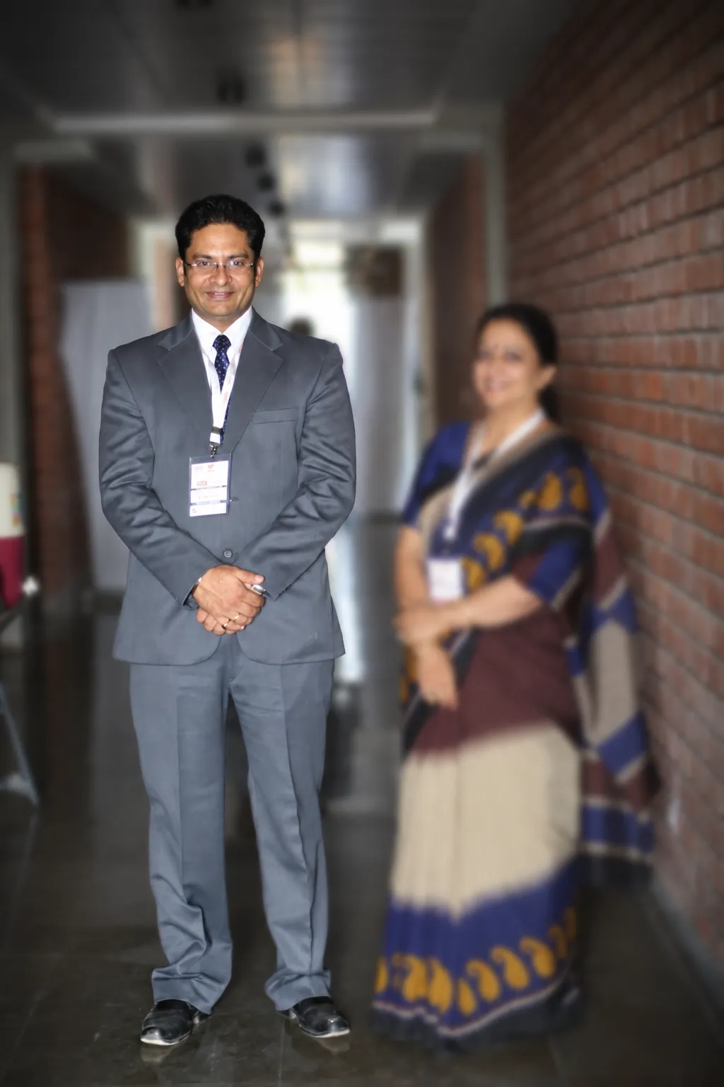 Nitin Bhamri at a university event